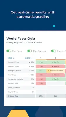 Socrative android App screenshot 11